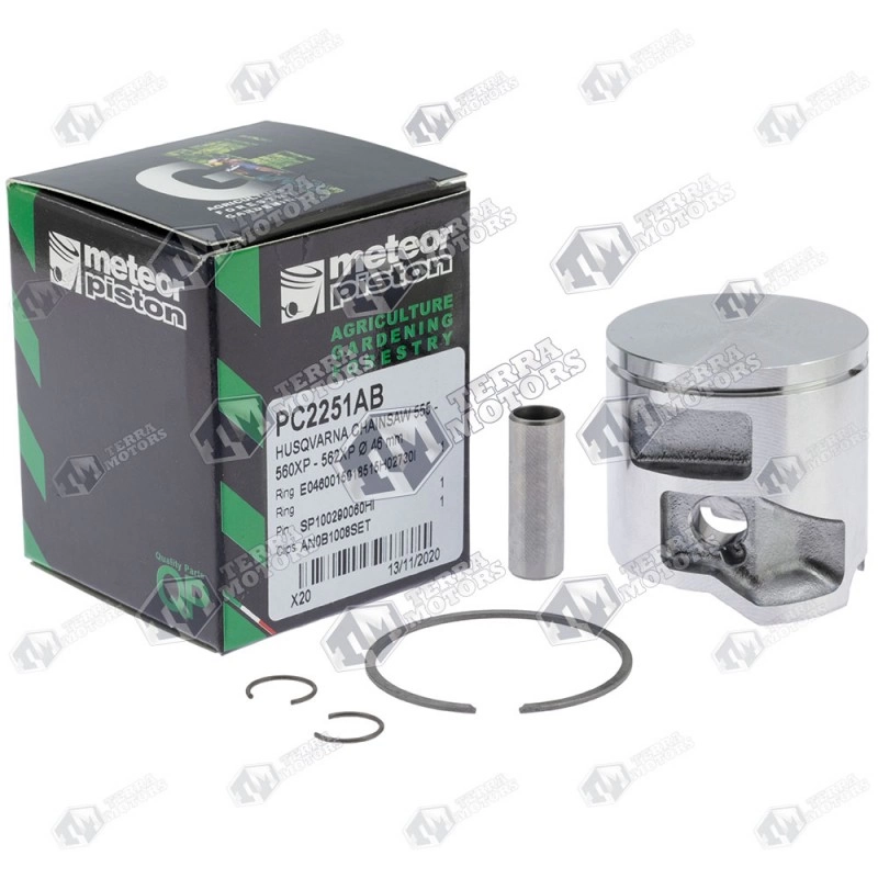 Kit piston drujba Husqvarna 555, 560, 562 46mm (Meteor)